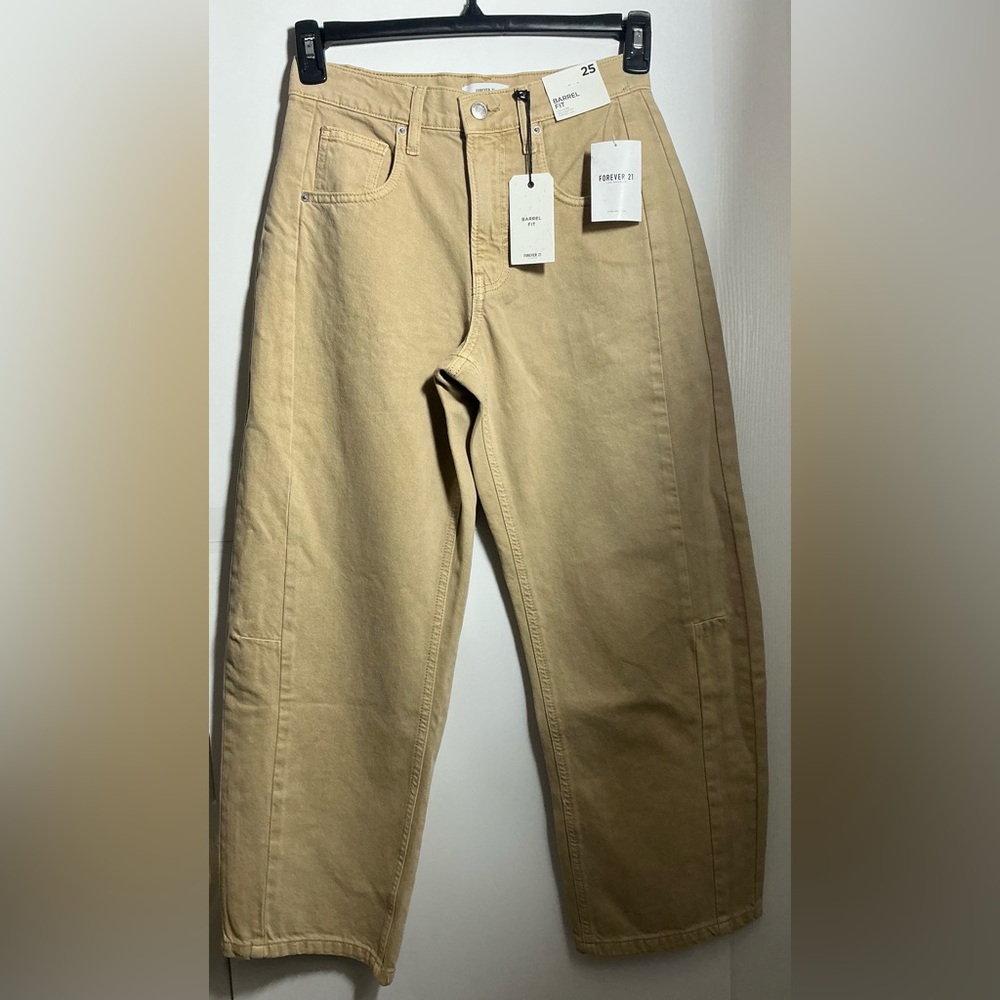 Forever 21 Tan Women Jeans